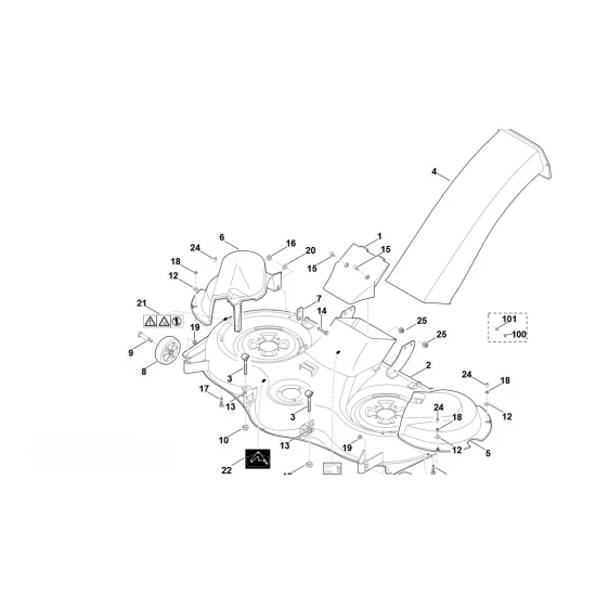 Stihl  Zespół tnący kompl. 6170 760 0991